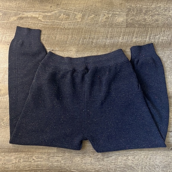 Anthropologie Daily Practice Navy Cozy Pants Size Large - Picture 6 of 7